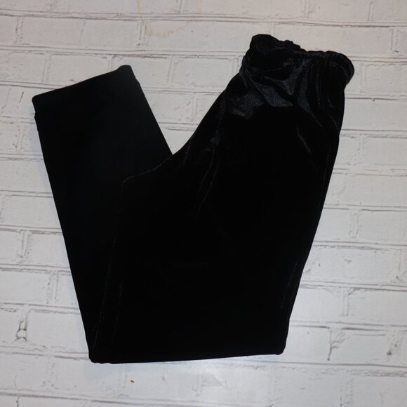 🖤🛋️✨ Worthington Velour Lounge Pants · Petite Small · Drawstring Waist - Picture 2 of 4